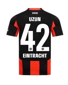 Eintracht Frankfurt Can Uzun #42 Maglia Gara Casa Repliche 2025-26 Maniche Corte